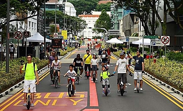สิงคโปร์ก้าวอย่างไม่หยุดยั้งสู่การเป็นชาติที่เอื้อต่อการเดินและการใช้จักรยาน (ตอนที่ 1)