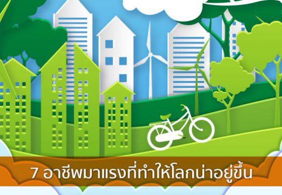7 อาชีพมาแรงที่ทำให้โลกน่าอยู่ขึ้น