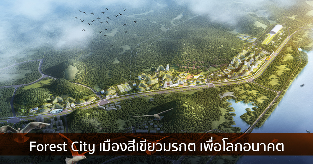 Forest City เมืองสีเขียวมรกต เพื่อโลกอนาคต