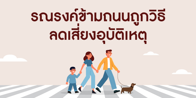 ขอสอนจระเข้ให้ข้ามถนน…ลดเสี่ยงอุบัติเหตุ