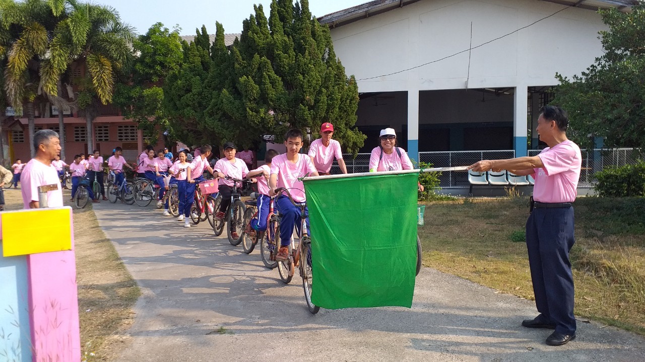 กิจกรรม เดิน ปั่น สร้างสุข ณ โรงเรียนบ้านปี้ ต.เวียง อ.เชียงคำ จ.พะเยา